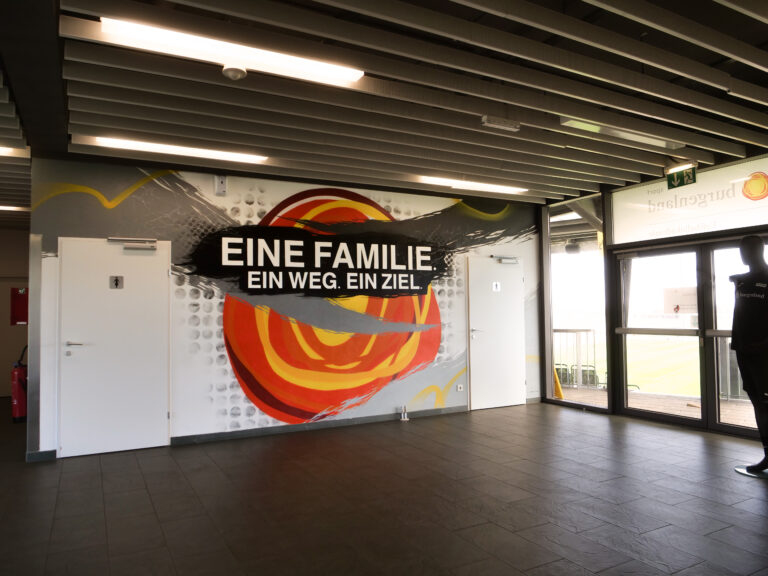 Graffiti Fußballakademie Burgenland